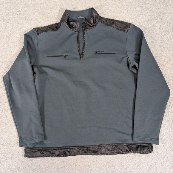 Fitzroy Other - Fitzroy Pullover Mens Large Gray Half Zip Technical Outdoor Jacket Pockets‎ 105